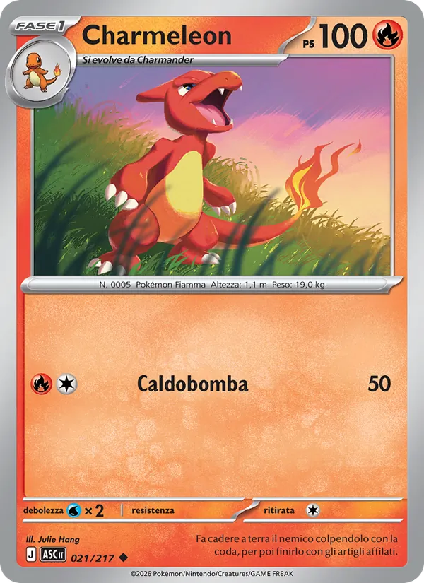 Charmeleon Ascesa Eroica 021/217