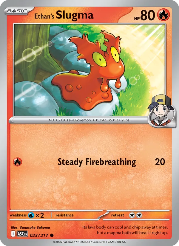 Ethan's Slugma Ascended Heroes 023/217