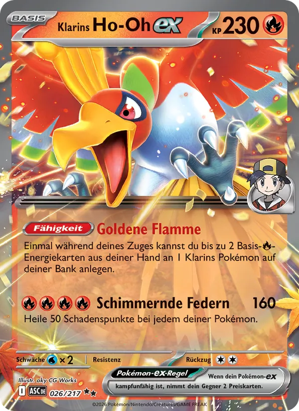 Klarins Ho-Oh-ex Erhabene Helden 026/217