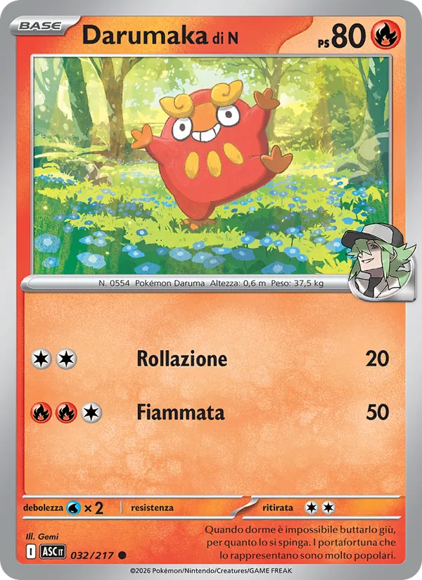 Darumaka di N Ascesa Eroica 032/217
