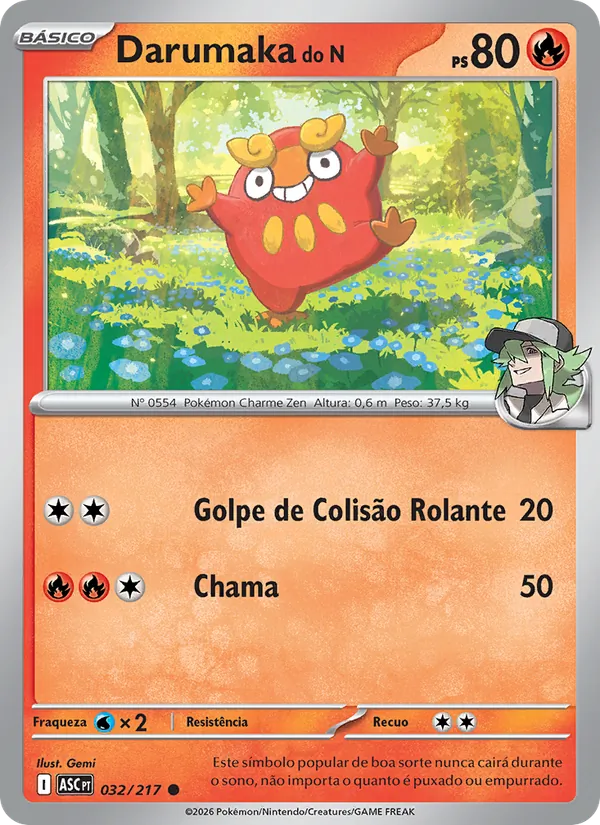 Darumaka do N Heróis Excelsos 032/217