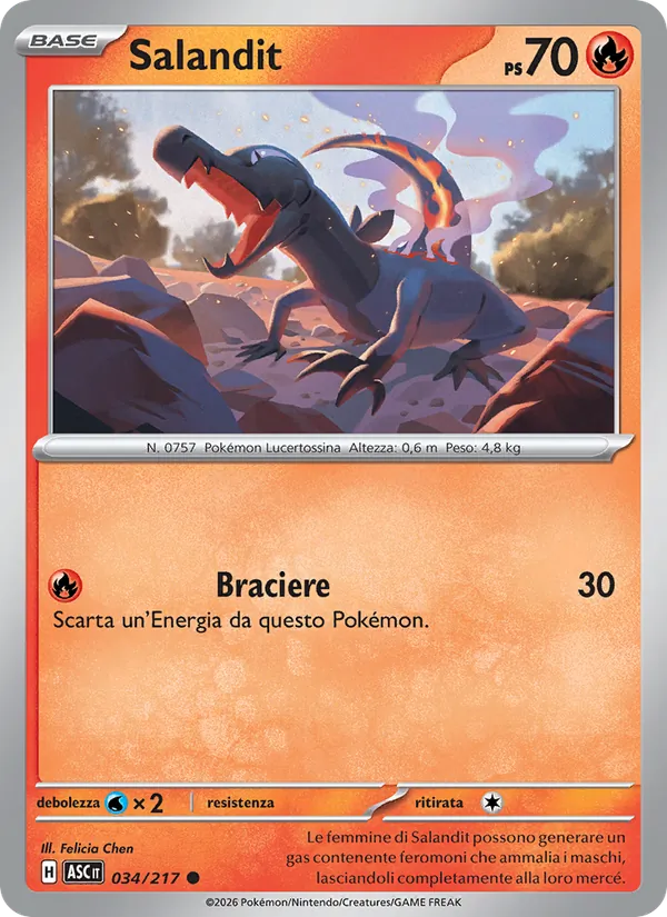 Salandit Ascesa Eroica 034/217
