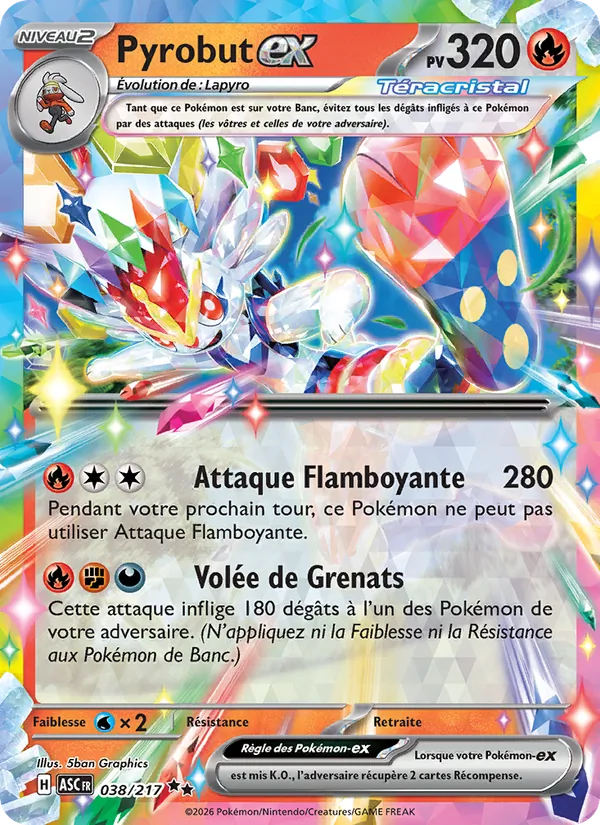 Pyrobut-ex Héros Transcendants 038/217