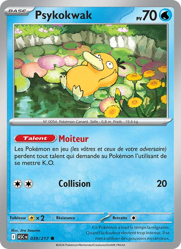 Psykokwak Héros Transcendants 039/217