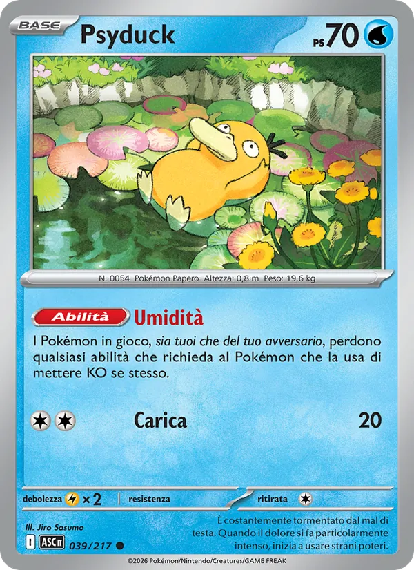 Psyduck Ascesa Eroica 039/217