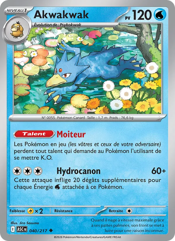 Akwakwak Héros Transcendants 040/217