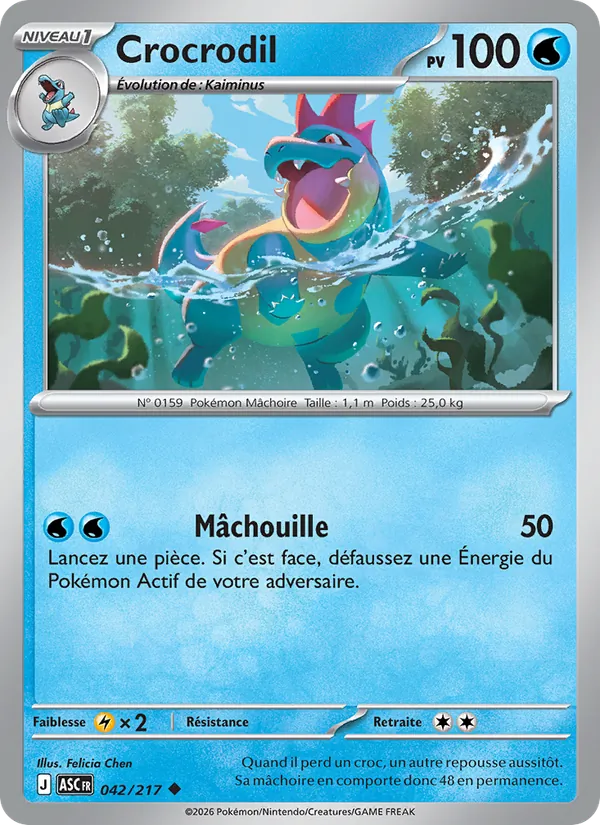 Crocrodil Héros Transcendants 042/217