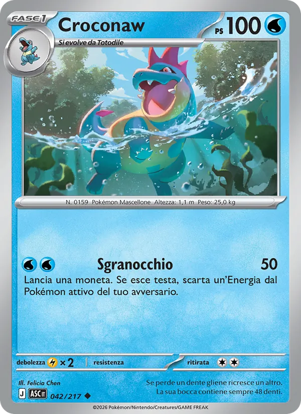 Croconaw Ascesa Eroica 042/217