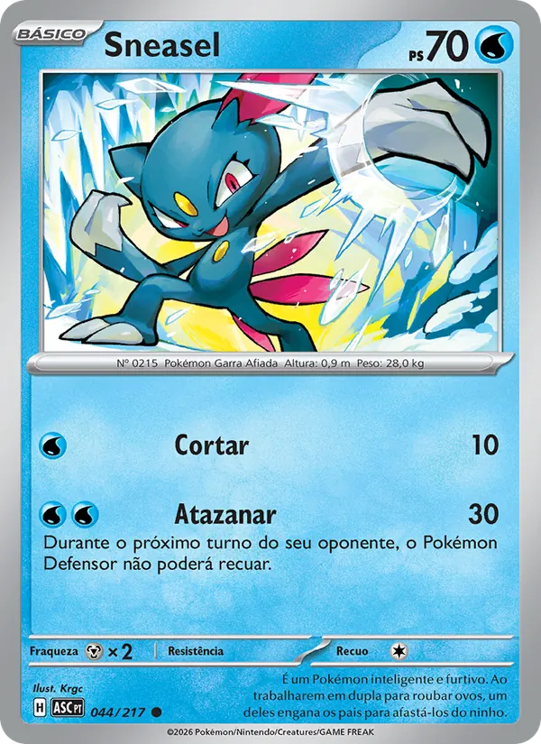 Sneasel Heróis Excelsos 044/217