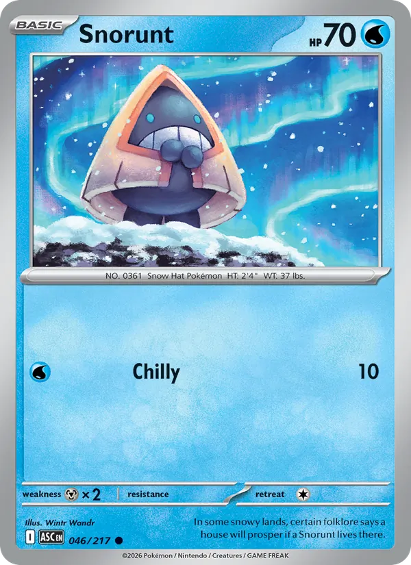 Snorunt Ascended Heroes 046/217