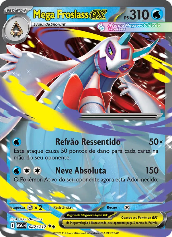 Mega Froslass ex Heróis Excelsos 047/217