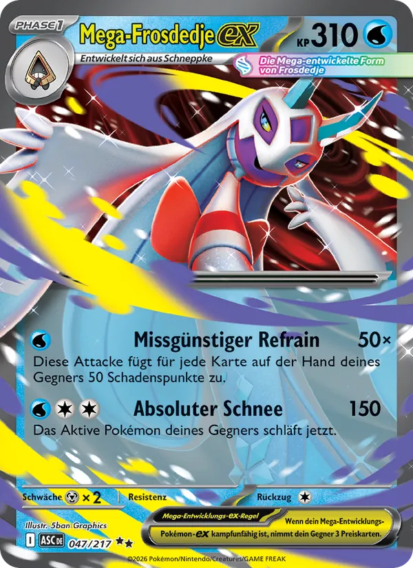 Mega-Frosdedje-ex Erhabene Helden 047/217