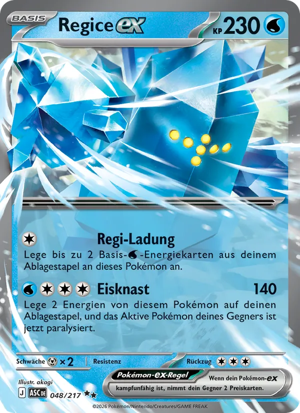 Regice-ex Erhabene Helden 048/217