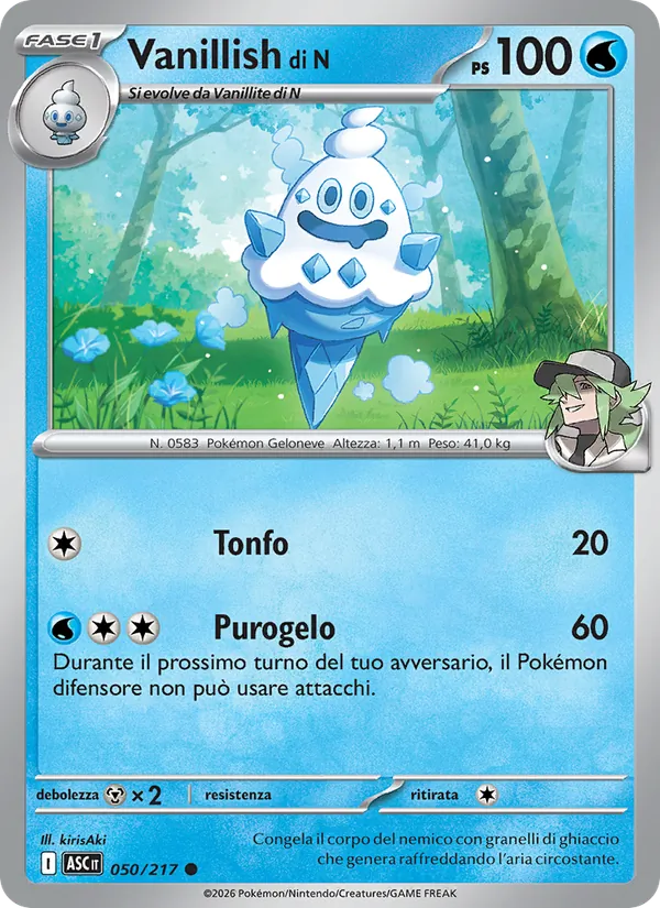 Vanillish di N Ascesa Eroica 050/217