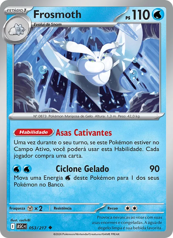 Frosmoth Heróis Excelsos 053/217