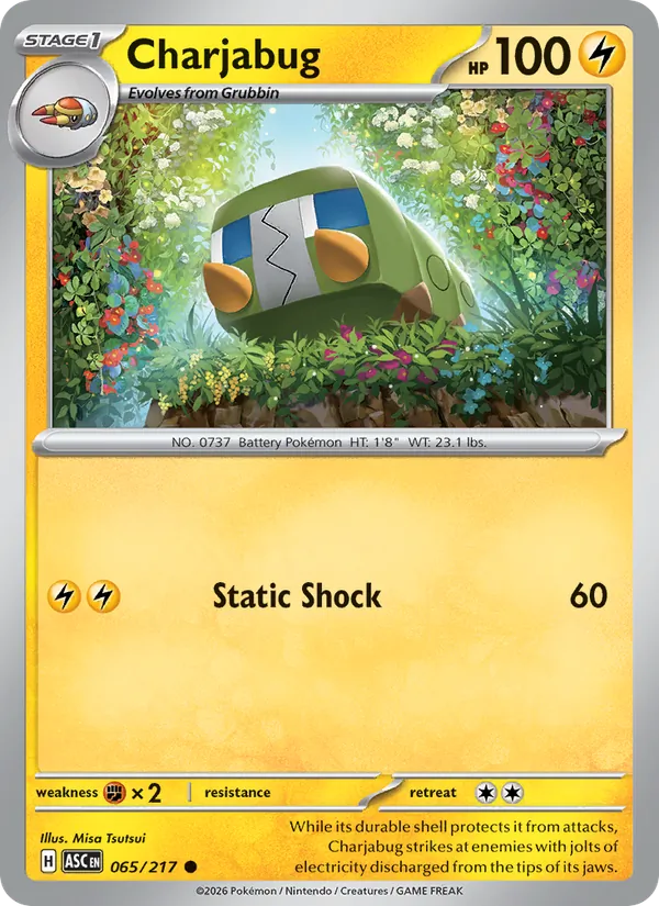 Charjabug Ascended Heroes 065/217
