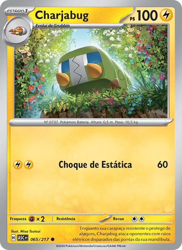 Charjabug Heróis Excelsos 065/217