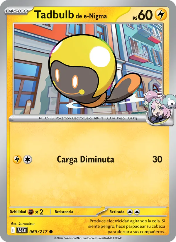 Tadbulb de e-Nigma Héroes Ascendentes 069/217