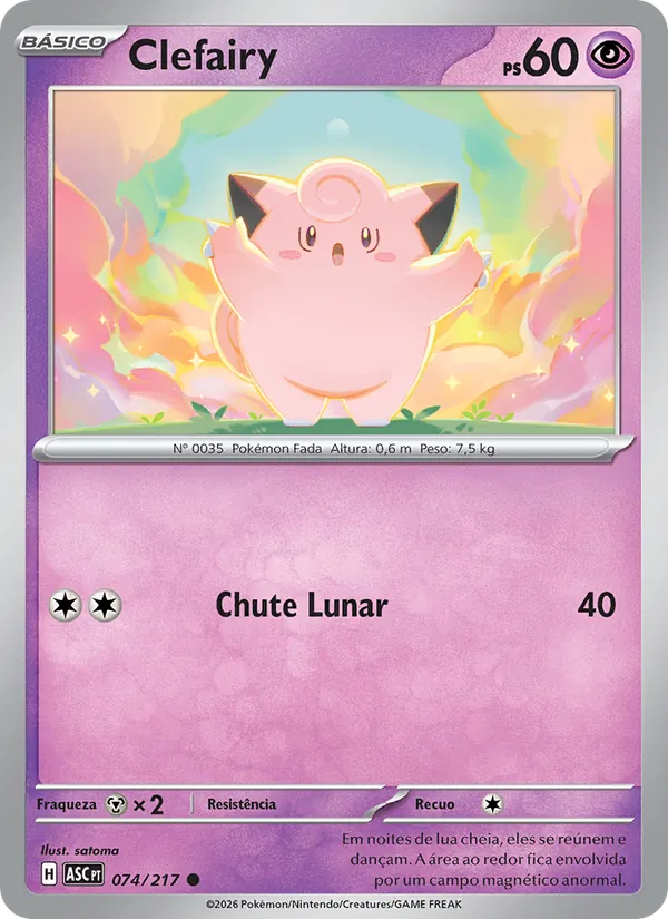 Clefairy Heróis Excelsos 074/217