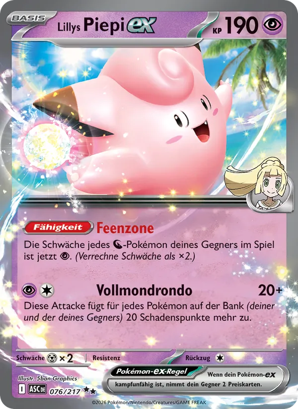 Lillys Piepi-ex Erhabene Helden 076/217