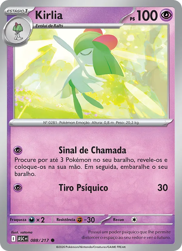 Kirlia Heróis Excelsos 088/217