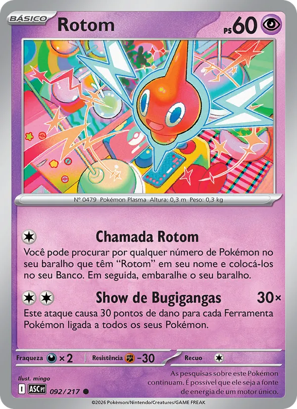 Rotom Heróis Excelsos 092/217