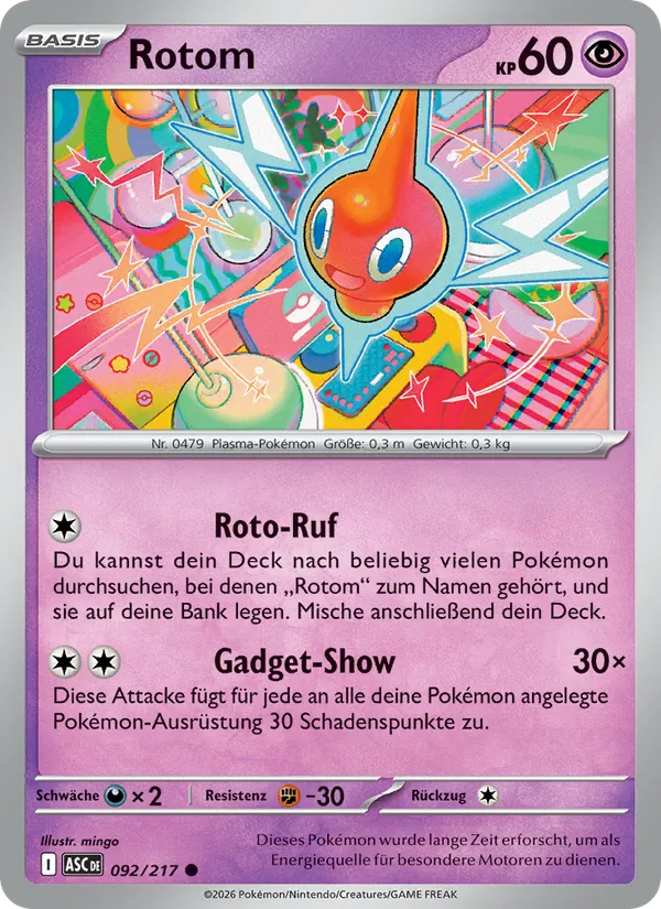 Rotom Erhabene Helden 092/217
