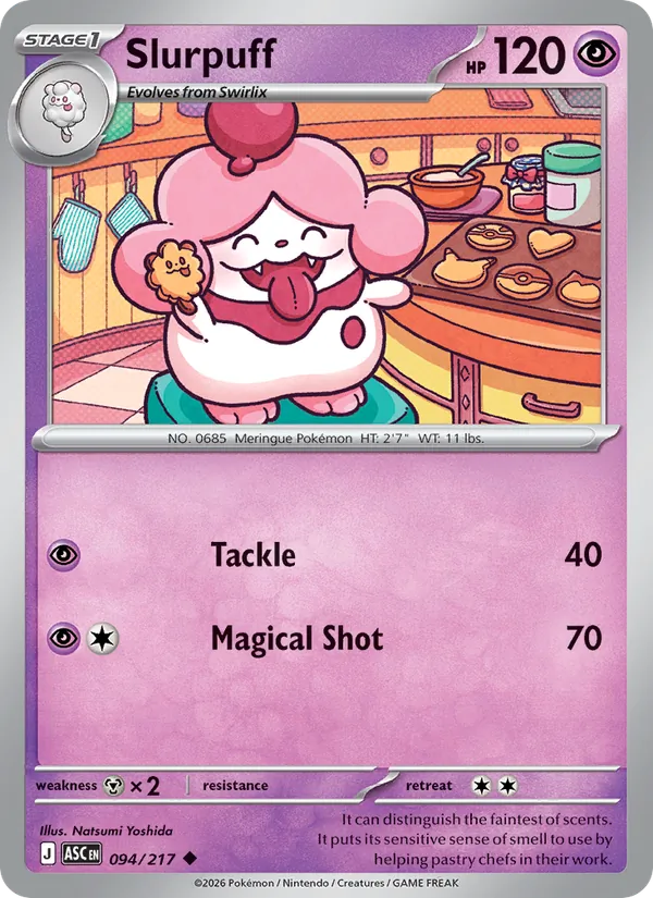 Slurpuff Ascended Heroes 094/217
