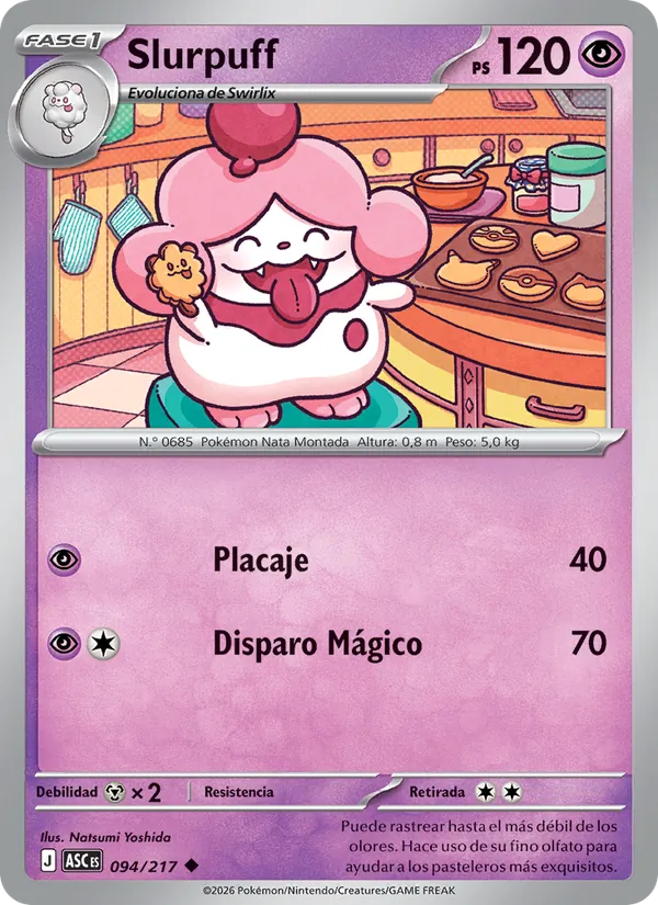 Slurpuff Héroes Ascendentes 094/217