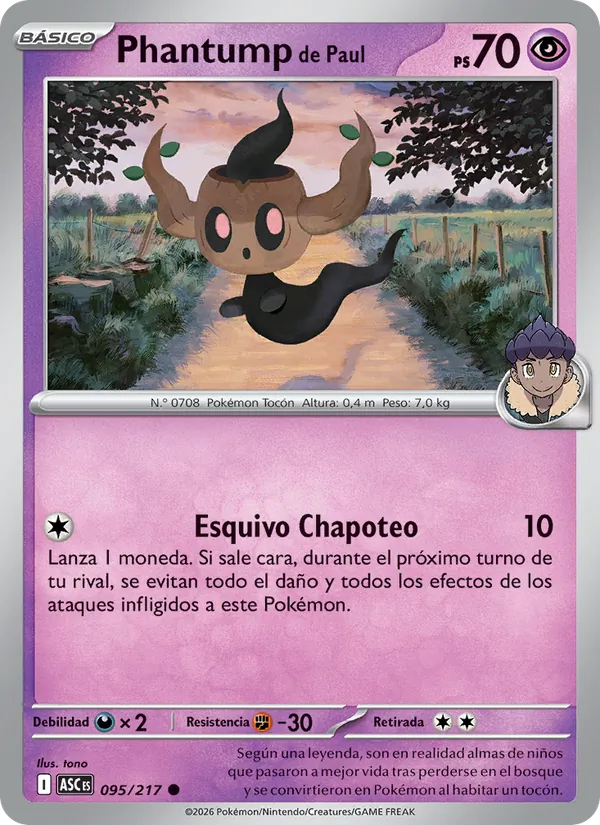 Phantump de Paul Héroes Ascendentes 095/217