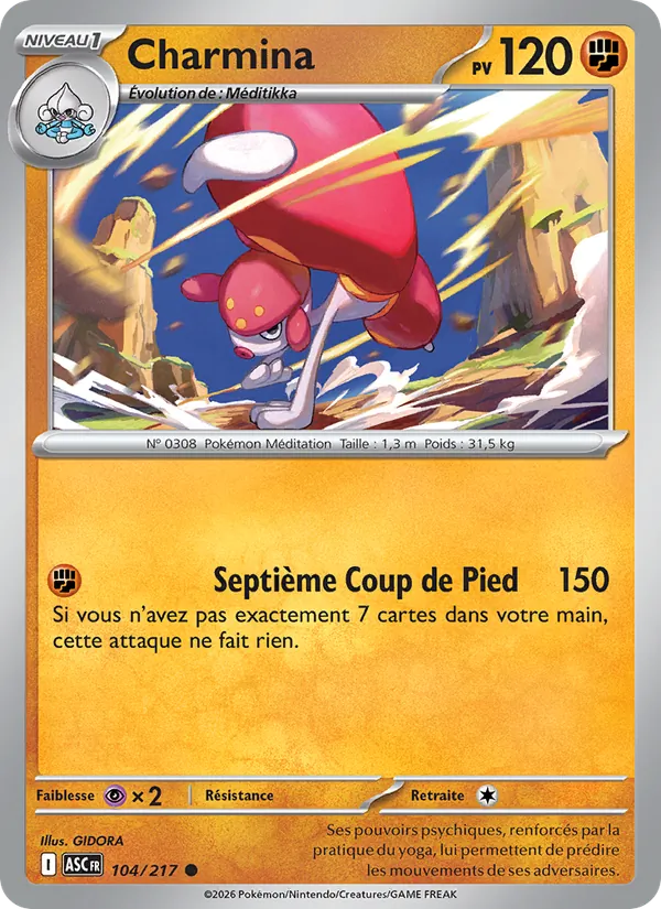 Charmina Héros Transcendants 104/217