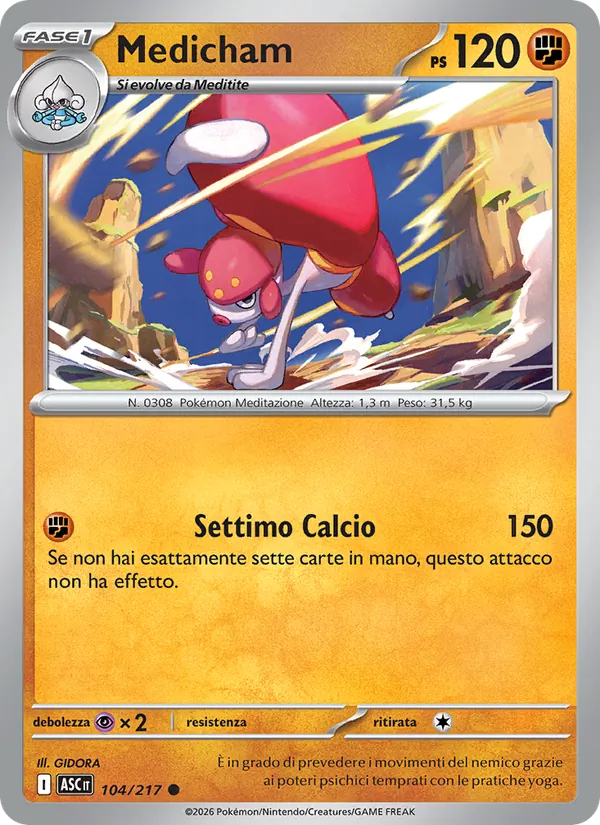 Medicham Ascesa Eroica 104/217