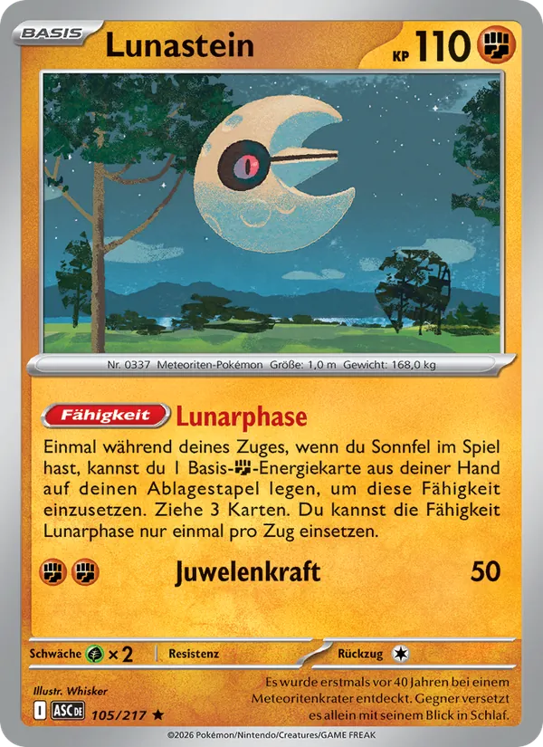 Lunastein Erhabene Helden 105/217