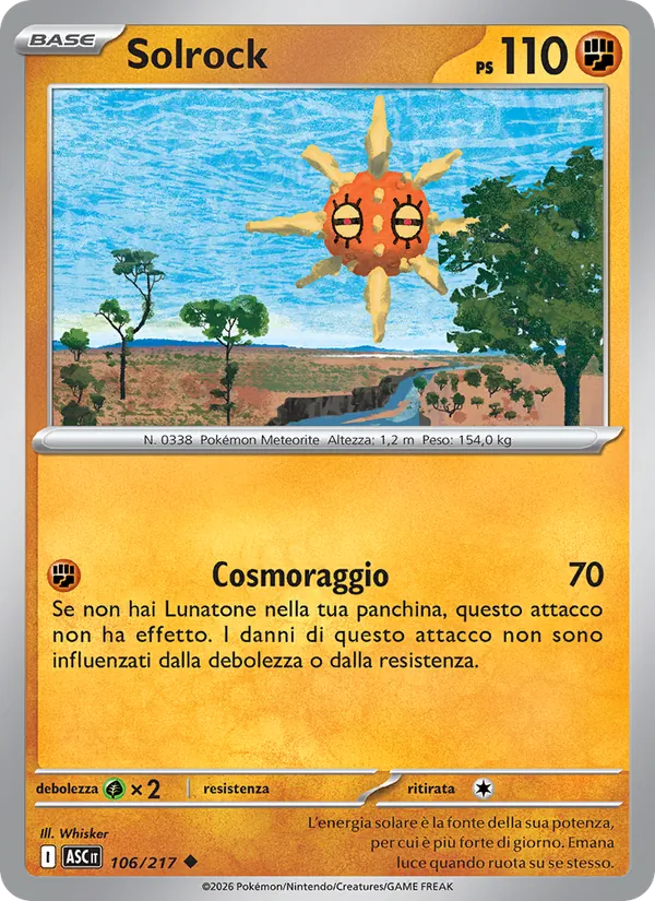 Solrock Ascesa Eroica 106/217