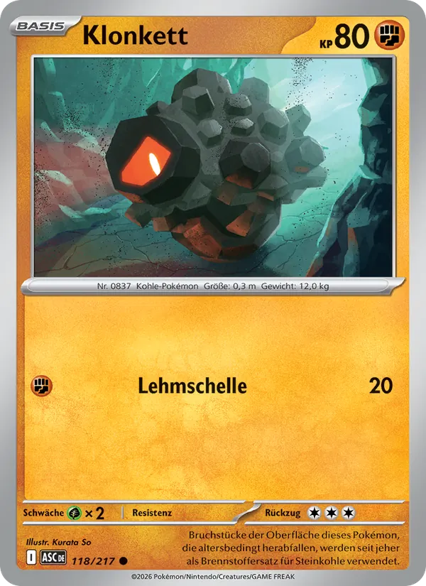 Klonkett Erhabene Helden 118/217