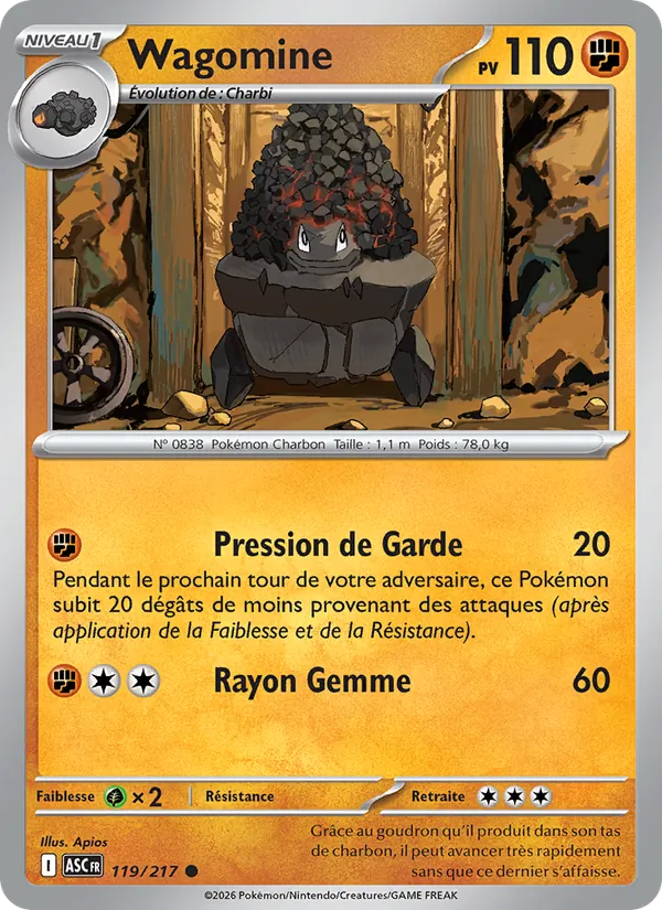 Wagomine Héros Transcendants 119/217