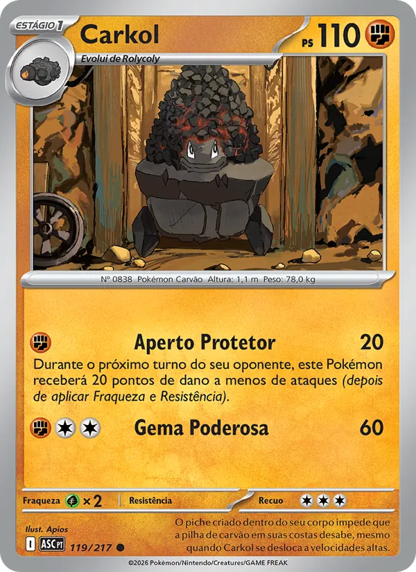 Carkol Heróis Excelsos 119/217