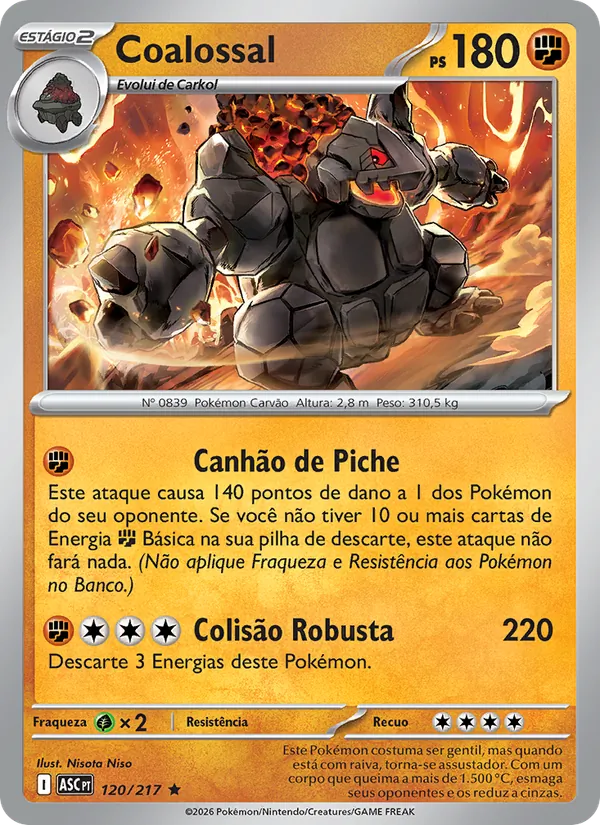 Coalossal Heróis Excelsos 120/217