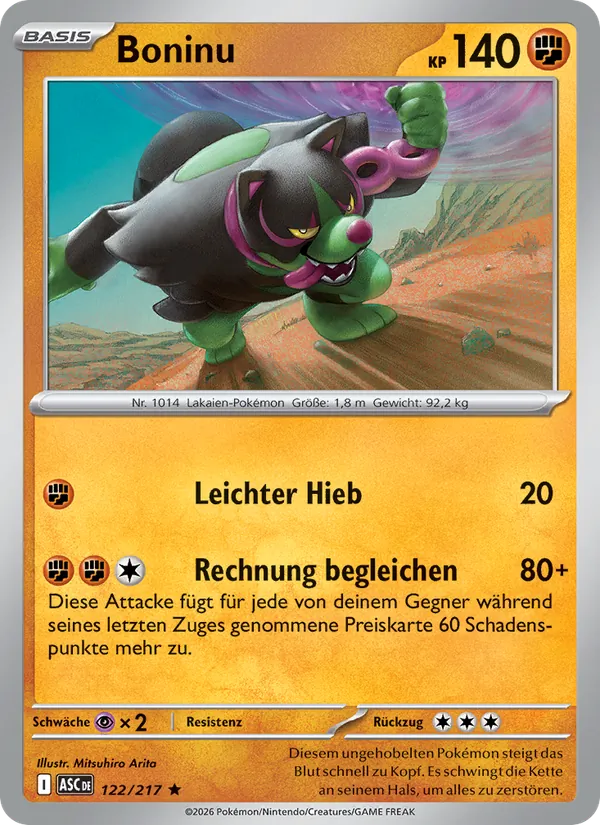 Boninu Erhabene Helden 122/217