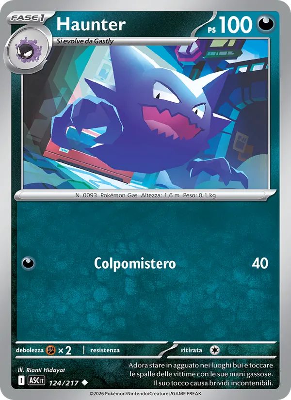 Haunter Ascesa Eroica 124/217