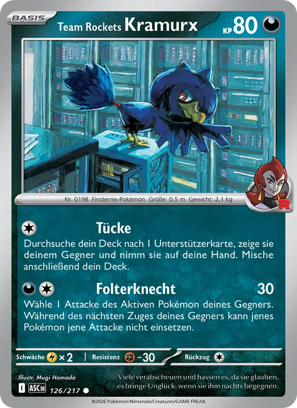 Team Rockets Kramurx Erhabene Helden 126/217