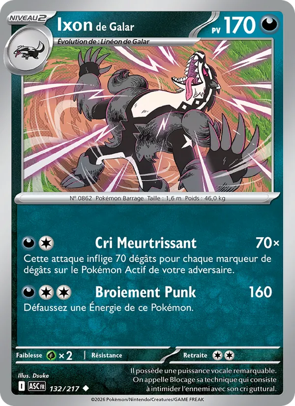 Ixon de Galar Héros Transcendants 132/217