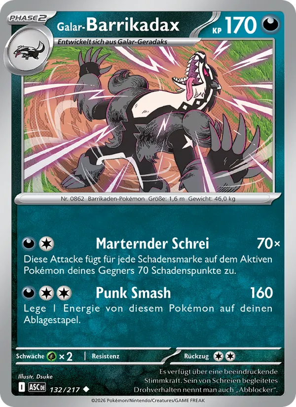 Galar-Barrikadax Erhabene Helden 132/217