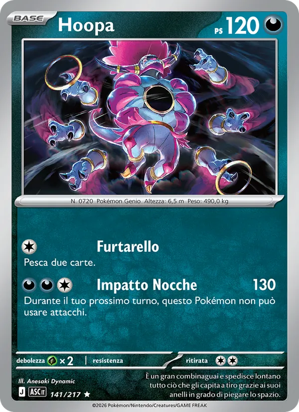 Hoopa Ascesa Eroica 141/217