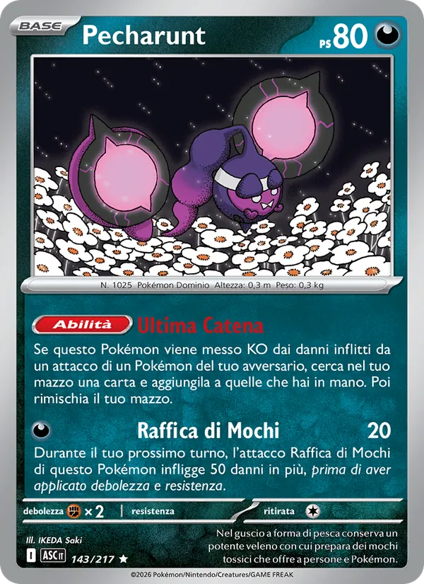 Pecharunt Ascesa Eroica 143/217