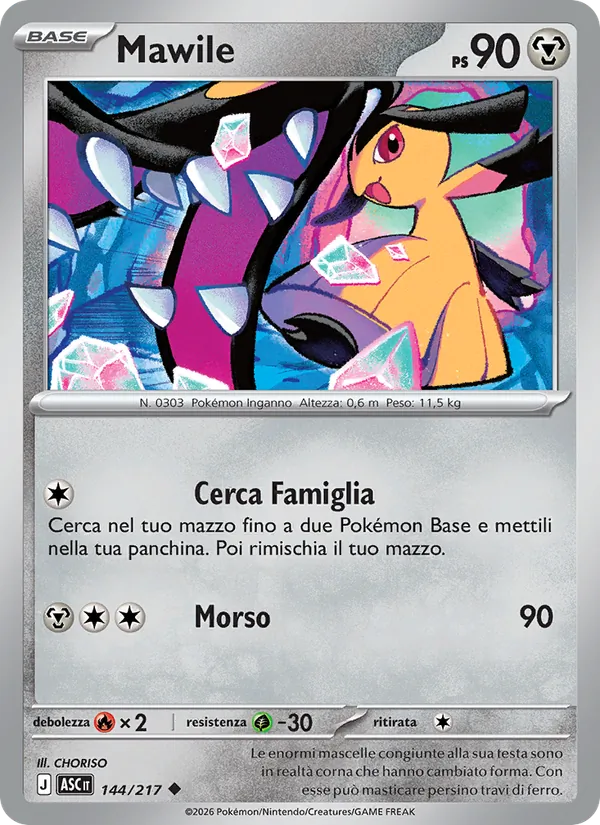 Mawile Ascesa Eroica 144/217