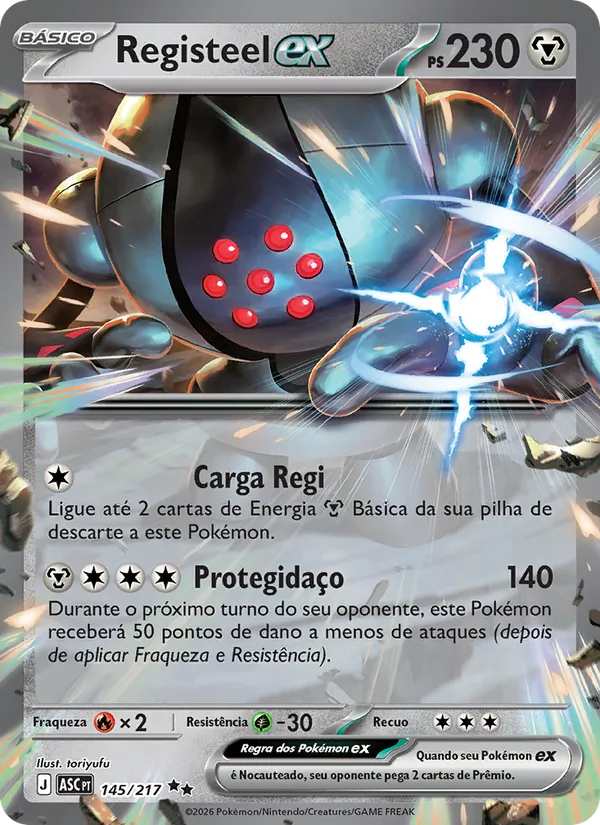 Registeel ex Heróis Excelsos 145/217