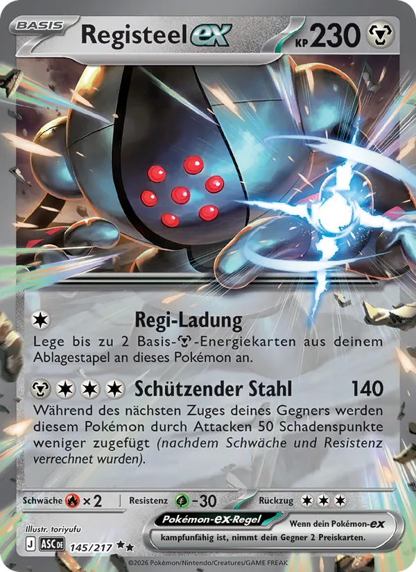 Registeel-ex Erhabene Helden 145/217