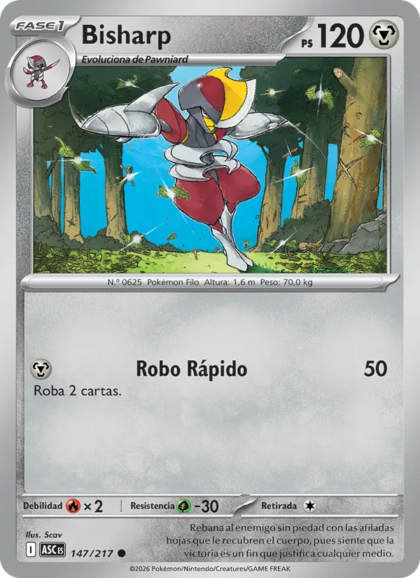 Bisharp Héroes Ascendentes 147/217