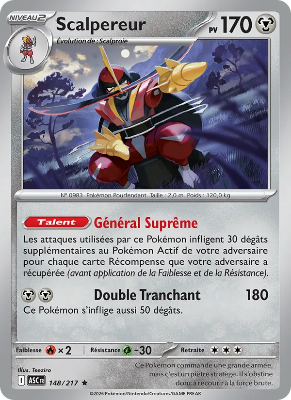 Scalpereur Héros Transcendants 148/217